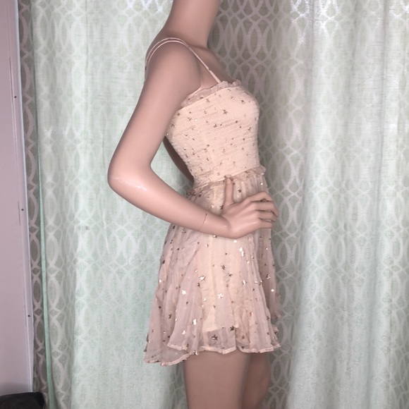 #77 Start Print & Ivory Romper - Picture 10 of 11